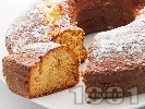 Рецепта Лесен кекс / сладкиш с конфитюр или сладко от малини